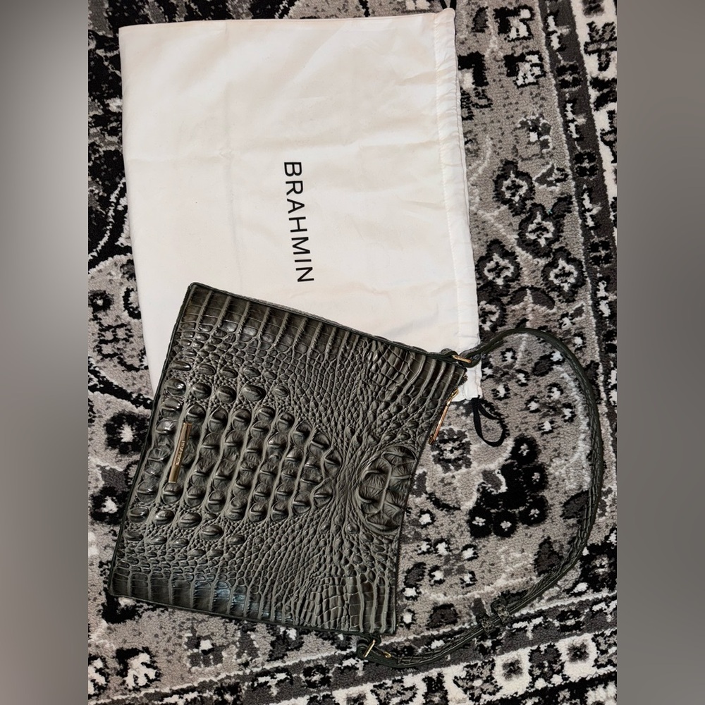 Brahmin Katie grey messenger bag